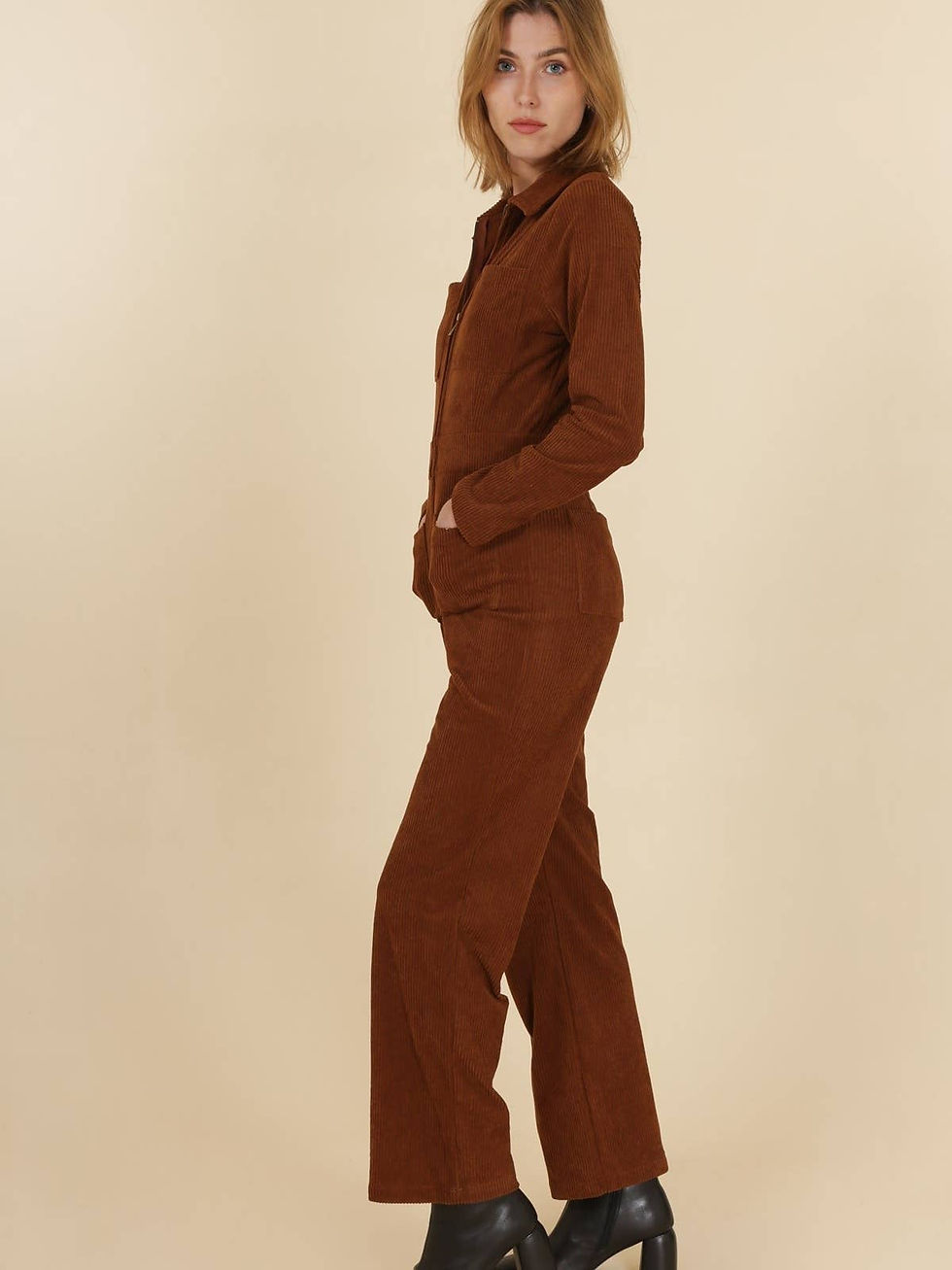 Miniature : combinaison velours DAPHNEA