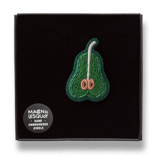 Miniature : broche poire coquine MACON & LESQUOY