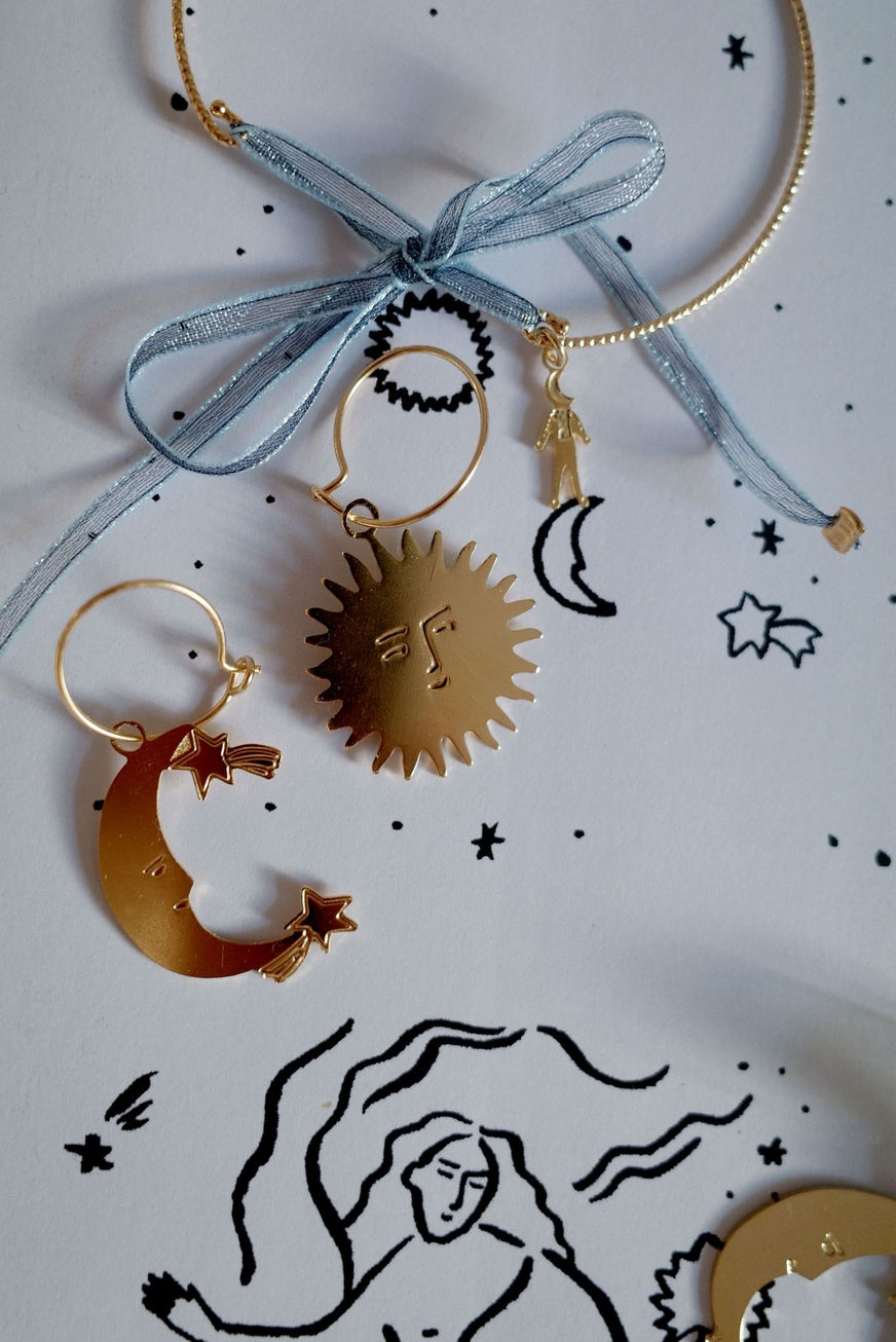 Miniature : mono boucle les astres ADORABILI X  Isabelle Laydier Kristensen