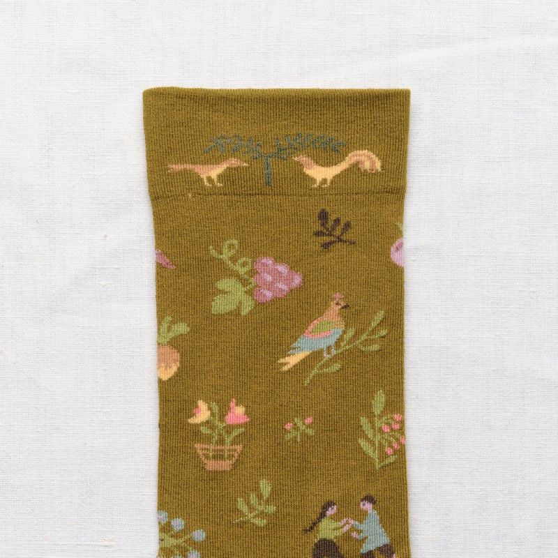Miniature : chaussettes semis absinthe BONNE MAISON