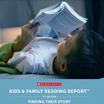 boy reading - cover of scholastic report