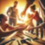 DALL·E 2025-02-01 07.54.23 - A diverse group of people working together in a community pro