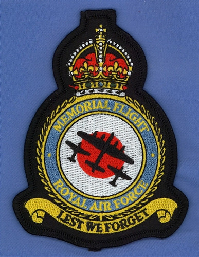 RAF BBMF Embroidered Cloth Badge. | LancasterAssociation