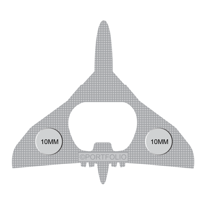 Thumbnail: RAF Vulcan Metal Enamel Bottle Opener & Magnet