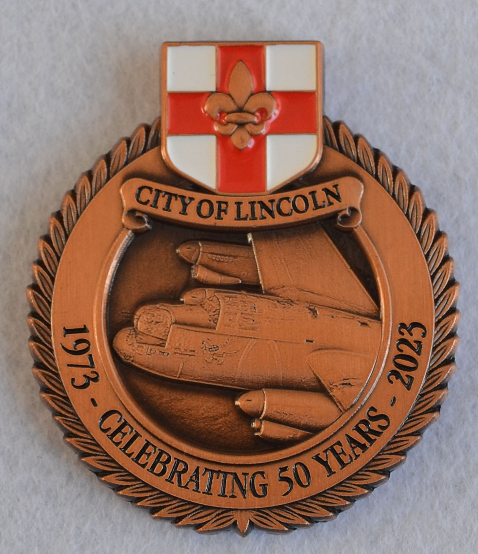 Thumbnail: Lincolnshire's Lancaster Association 50th Anniversary Coin