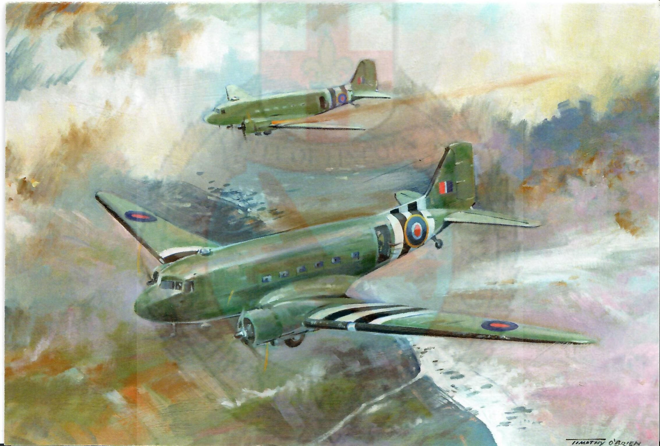 Daks over Normandy Card