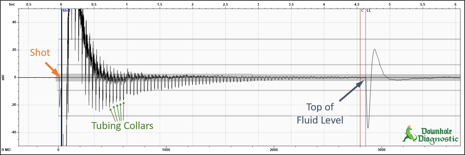 1 Fluid Level Shot & Tubing Collars