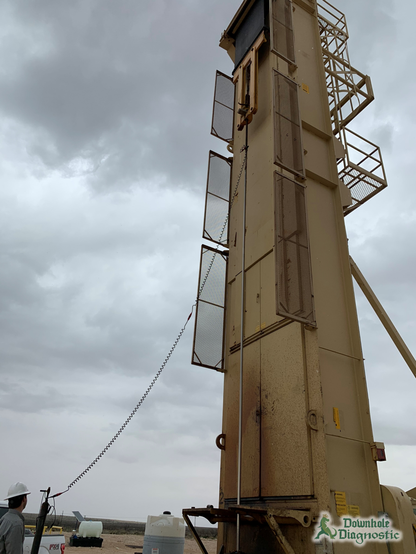 Wired Dynamometer on Rotaflex Well