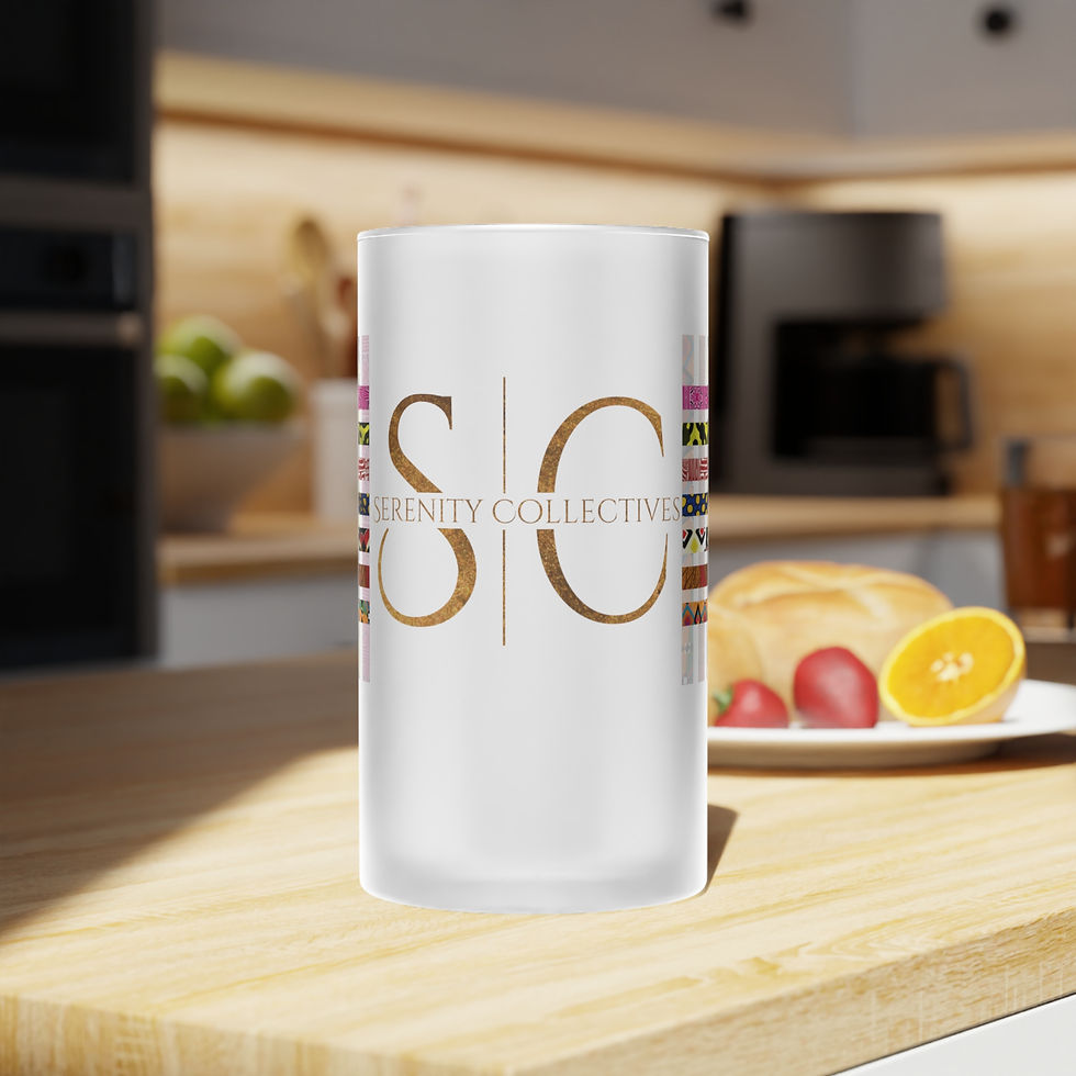 Thumbnail: Serenity Collectives Frosted Glass Mug