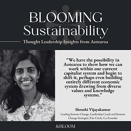 Shruthi Vijayakumar on systems change — pushing boundaries, blending disciplines, and rethinking transformation.