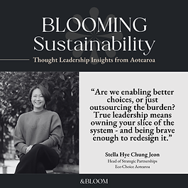 Stella Jeon on building relationships — deep connection as the foundation for meaningful, sustained change.