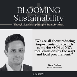 Buy NZ Made CEO Dane Ambler shares why buying local matters, how sustainability leadership starts with action, and what it means to leave things better than we found them.
