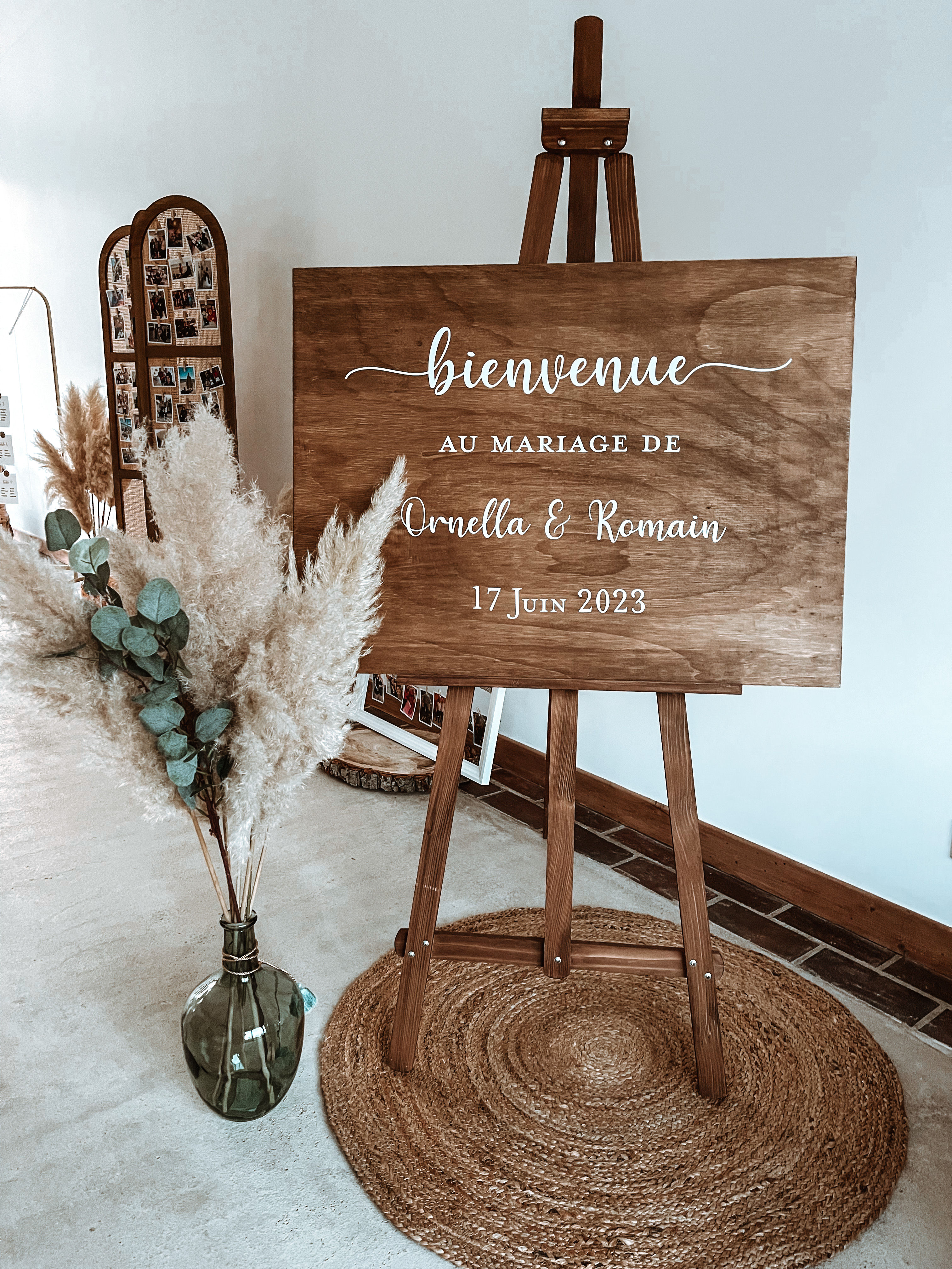 Chevalet en bois