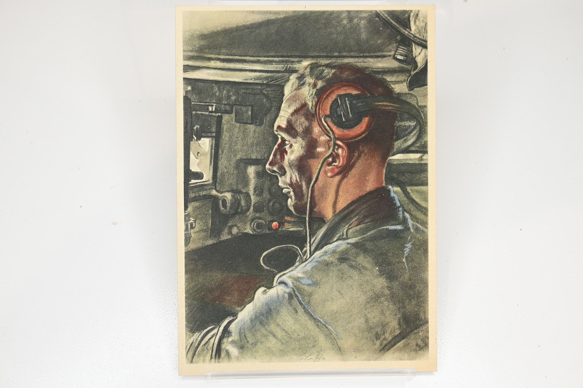 Willrich Postkarte unser Panzerfahrer