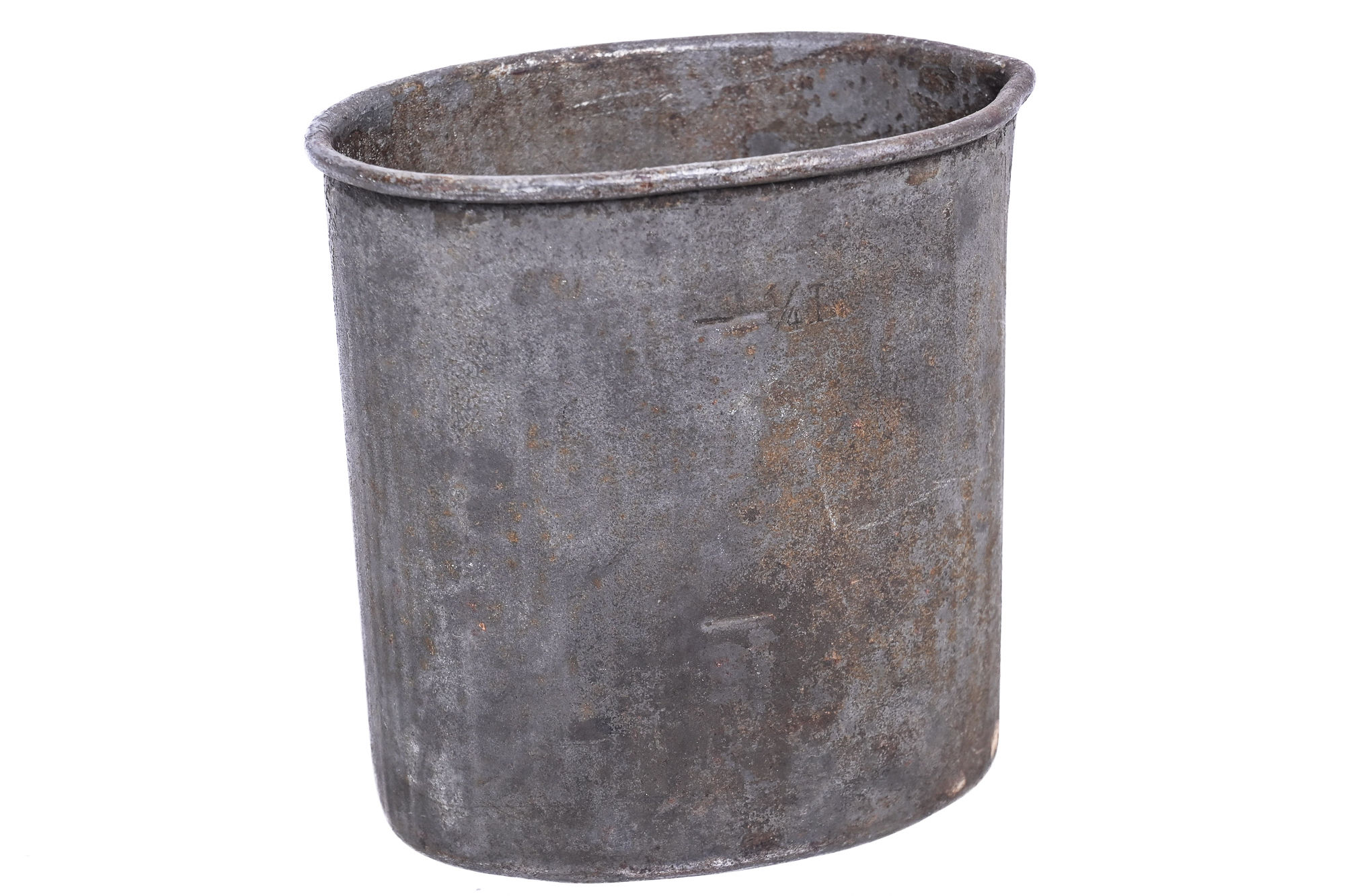 WWI steel canteen cup.