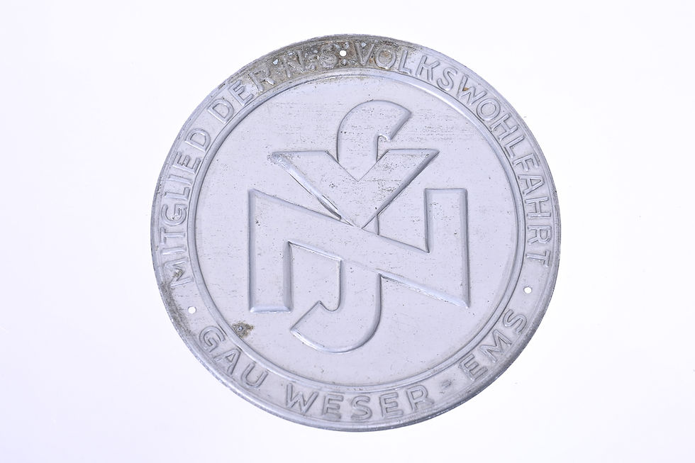 lid maatschaps plakette NSV