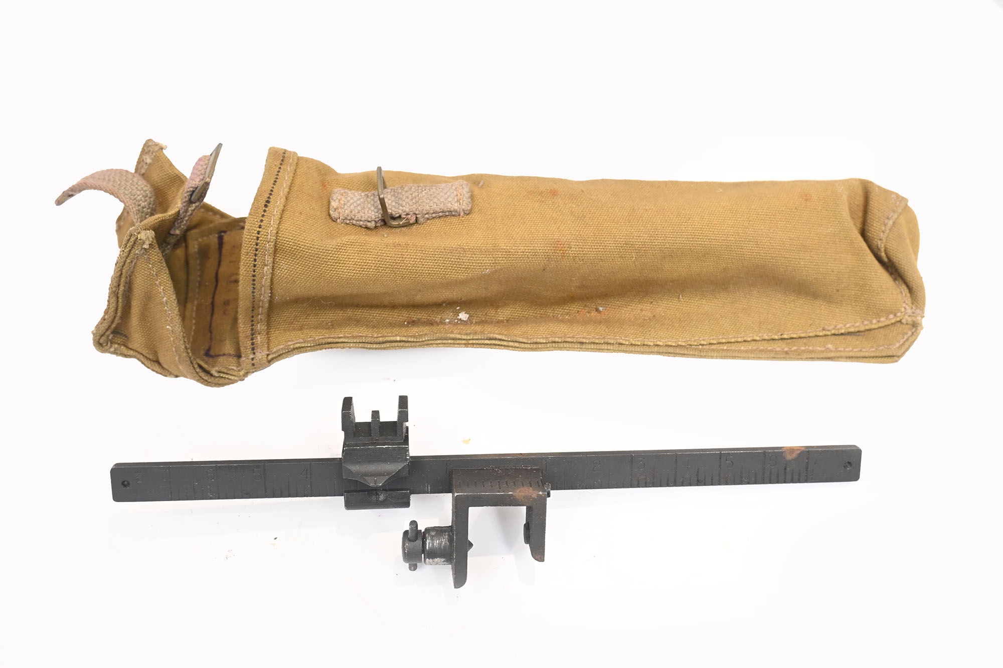 British WWII Vickers MMG Long Range Sight Set