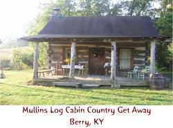 Mullins Log Cabin Getaway