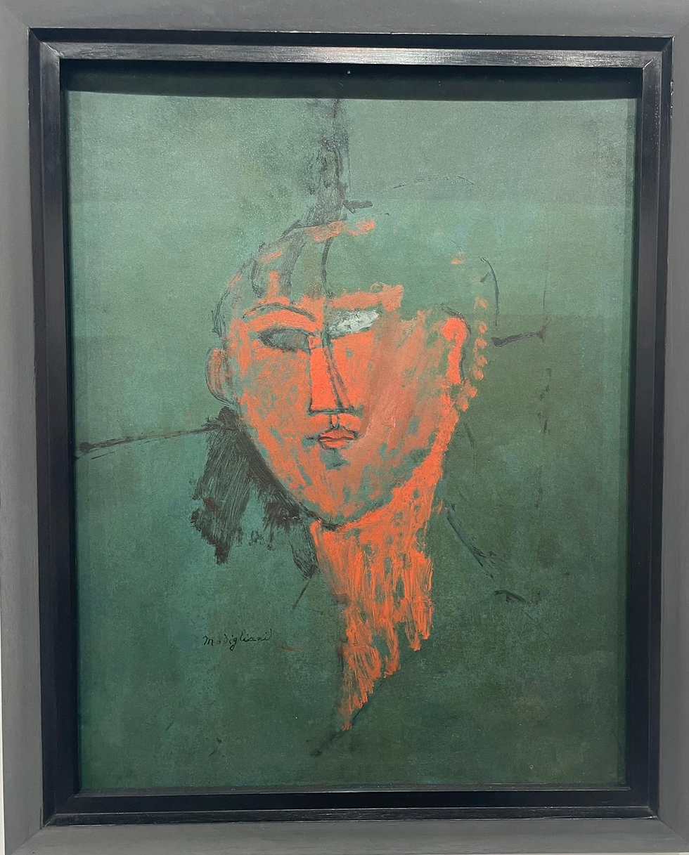 Amedeo Modigliani Tête Rouge (1915)