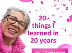Marie Potter Professional Organizer sharing wisdom and celebrating