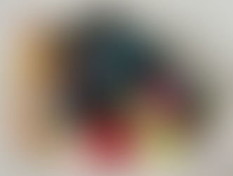 Organized and Grouped colour pencil crayons