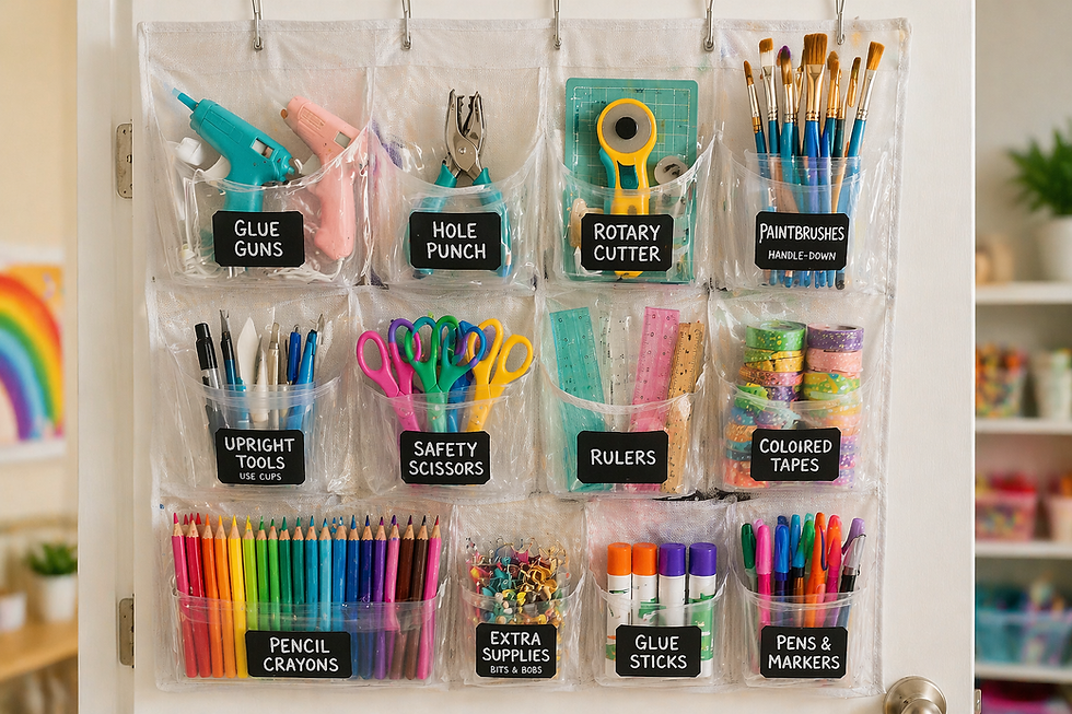 over the door shoe organizer for kids crafts