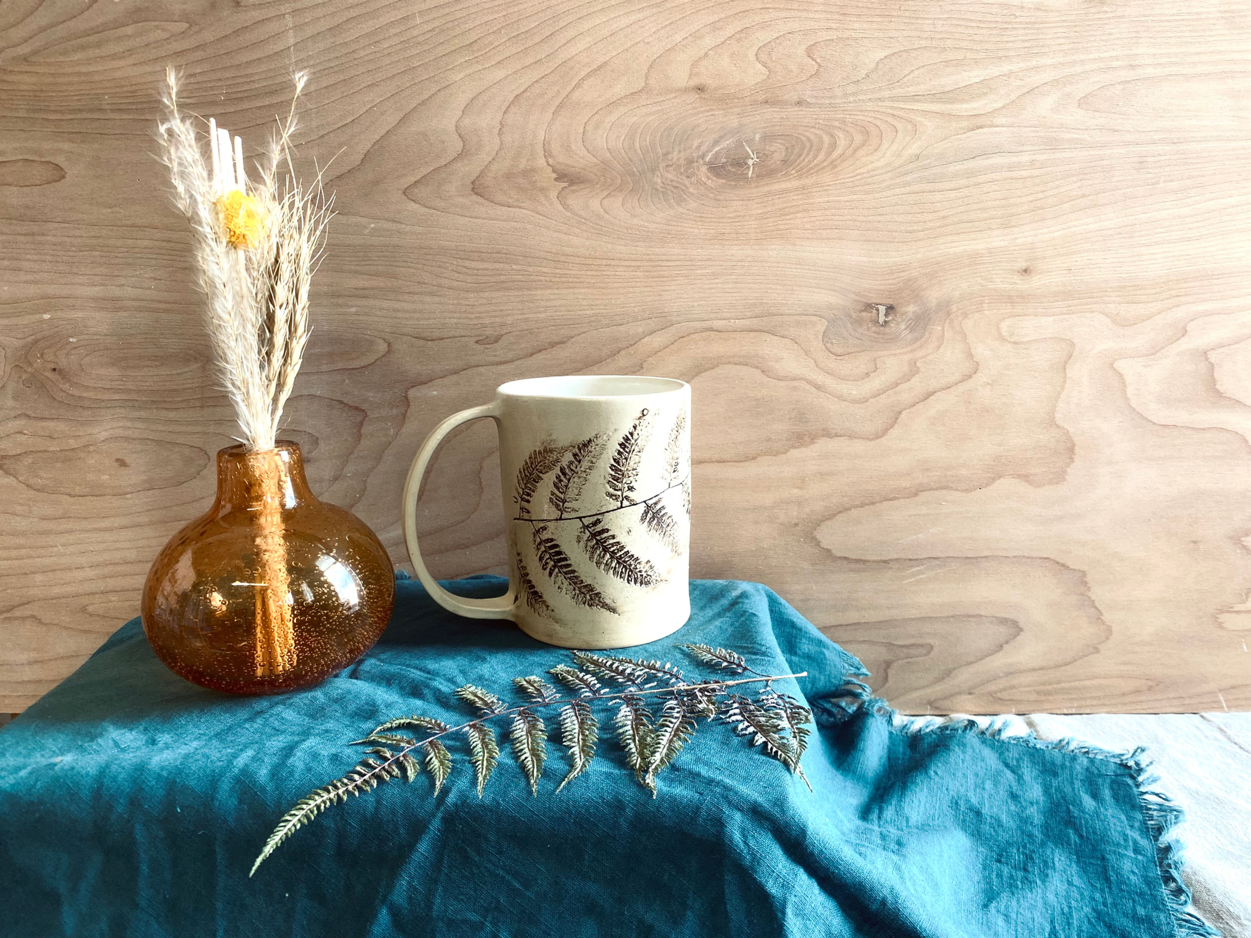 Fern Leaf Mug