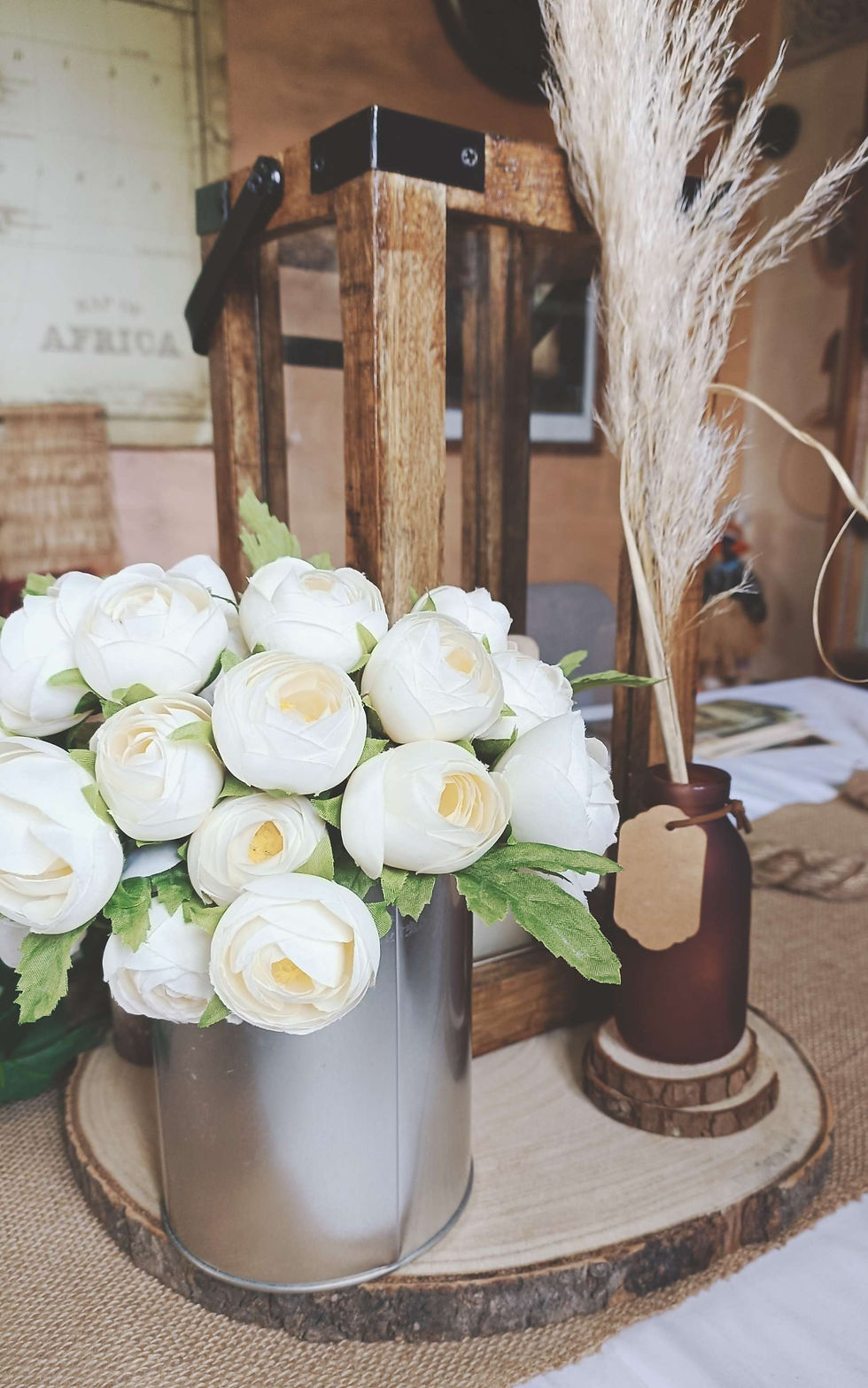 Miniature : Bouquet de pivoines artificielles 