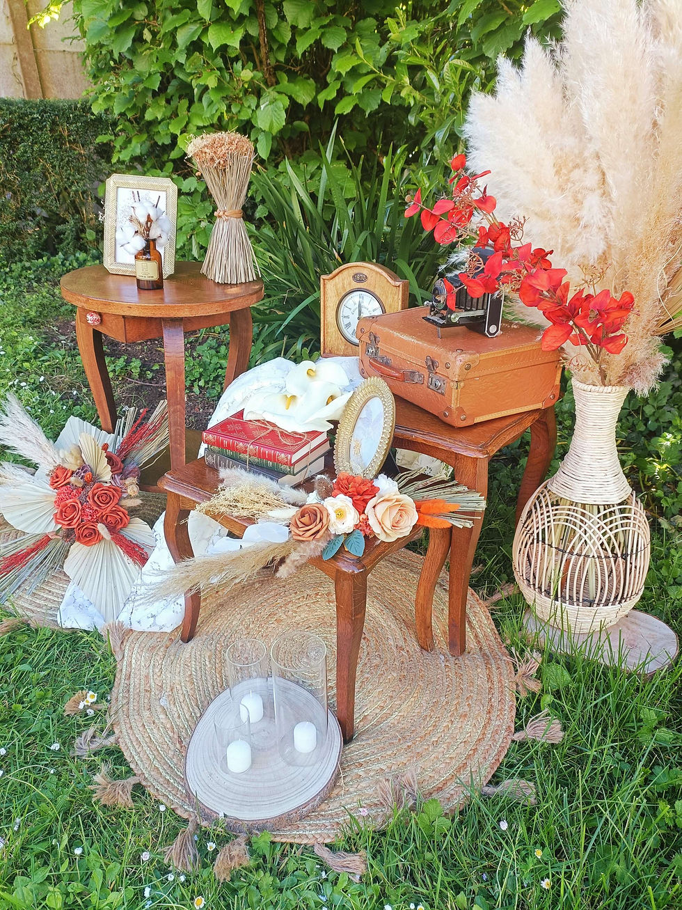 Miniature : Lot de 2 tables gigognes ou guéridon 