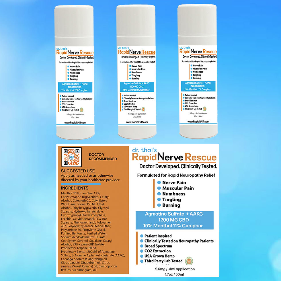 Thumbnail: 3 Bottle Pack - Dr. Thai's Rapid Nerve Rescue