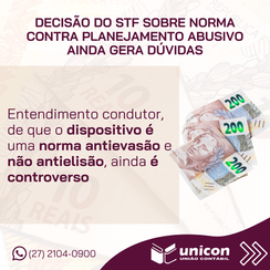 Decisão do STF sobre norma contra planejamento abusivo ainda gera dúvidas