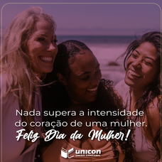 Feliz Dia da Mulher!