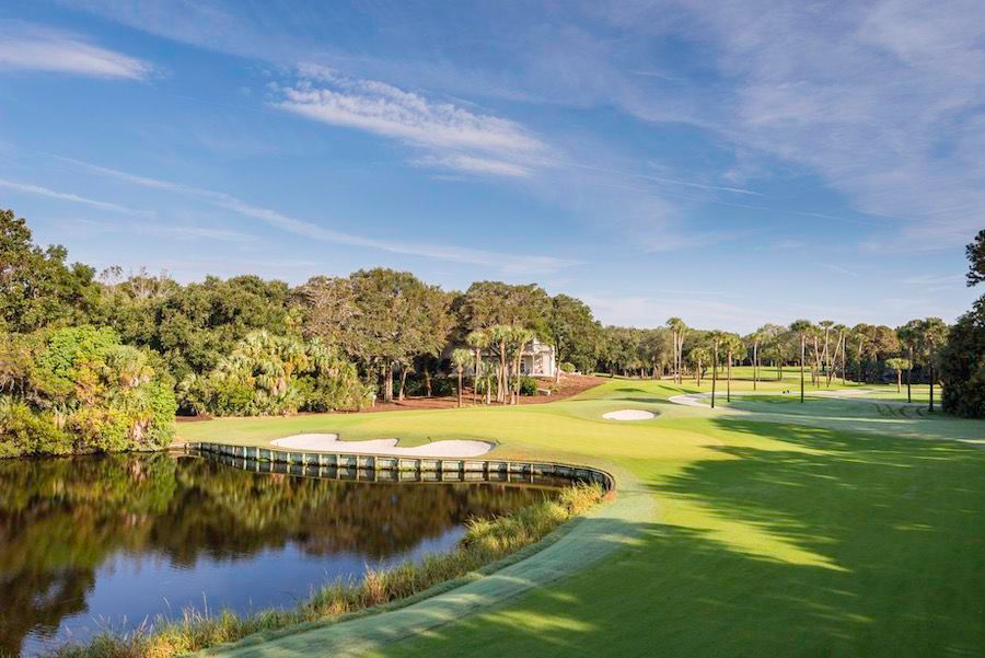 Turtle Point Hole 18 at Kiawah Resort