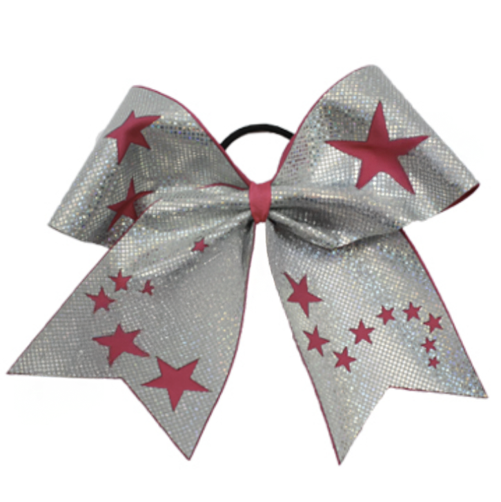 Star Cut Elite Cheer Bow