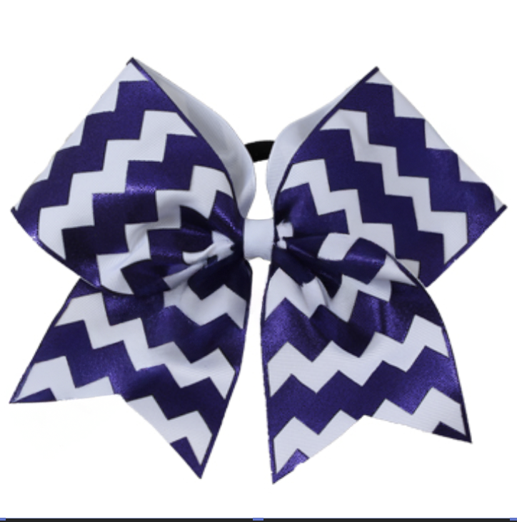 Thumbnail: Dual Dash Chevron Bow - 4 Layouts