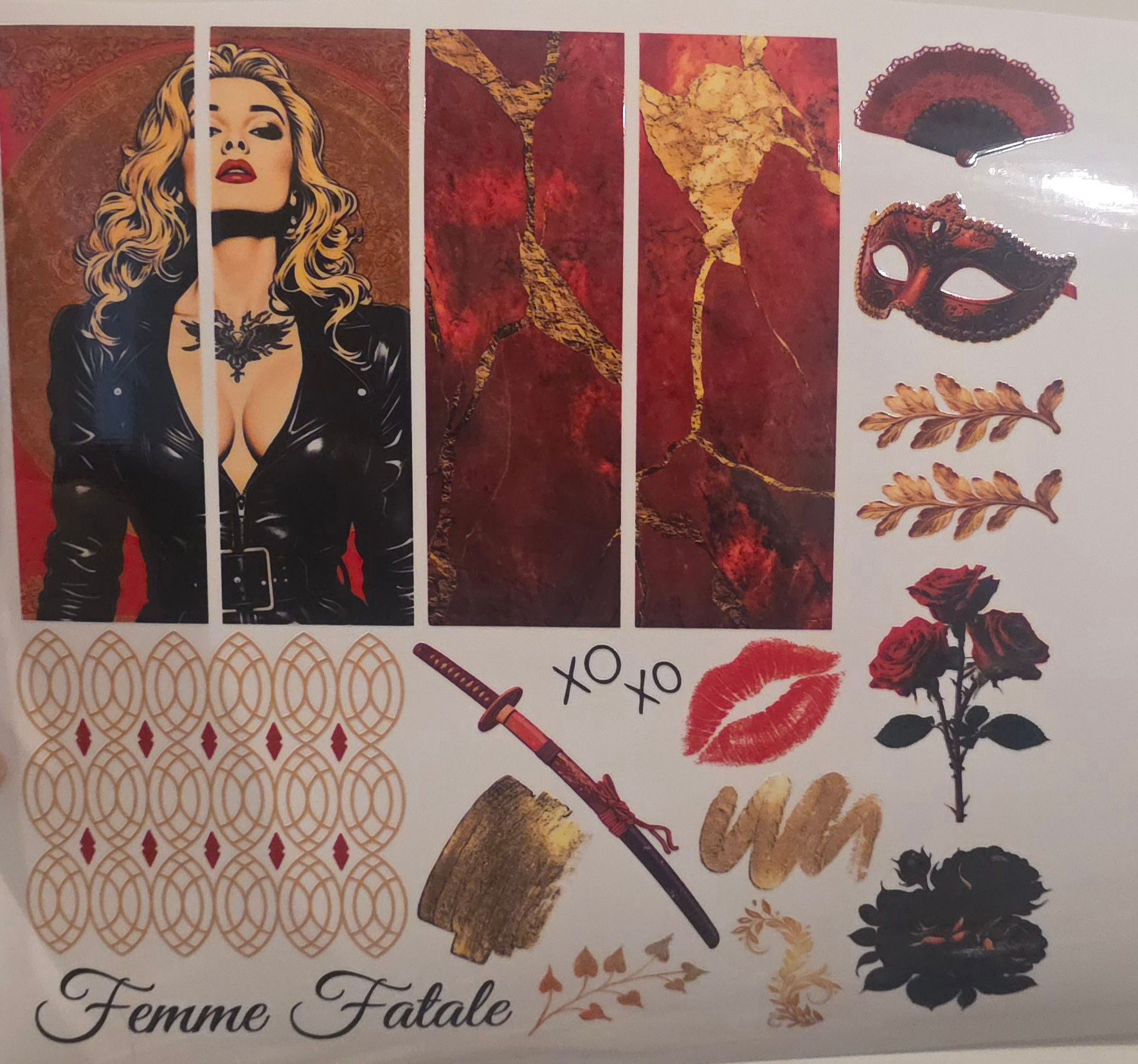 UVDTF Element Sheet Femme Fatale