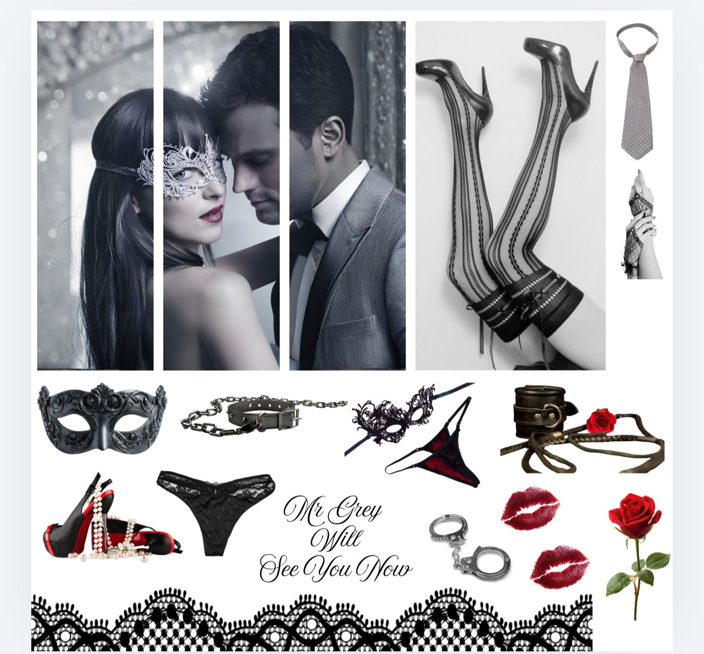 UVDTF Element Sheet 50 Shades Inspired