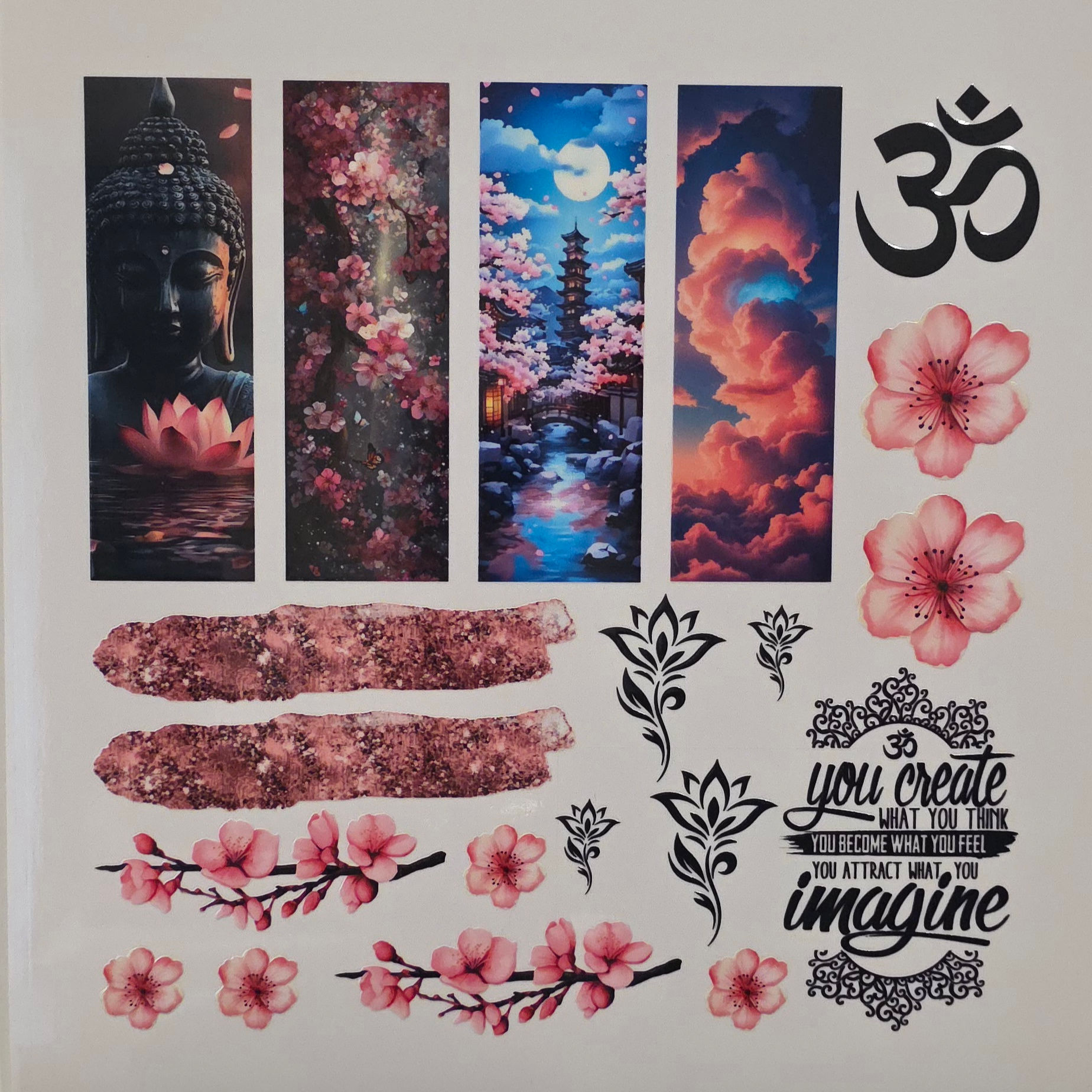 UVDTF Element Sheet Buddha