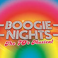 Do you remember where you were the night Elvis died? Well, tonight's the night. Boogie Nights-The Musical tells the hilarious and heart-warming story of Roddy, a Jack-the-lad, whose life of birds, booze and boogie is about to be turned upside down. 

It's the night that the King, Elvis Presley, died and Roddy O'Neill is busy dreaming of life as a rock star! Debs, his girlfriend, has her own thoughts... basically that Roddy's a selfish, arrogant, horrible, unfeeling, rude, heartless pig! But the truth is that Roddy is in love with Debs, and Debs is in love with Roddy, but Debs knows that her Roddy has more than a roving eye! Through all their tears and laughter - can they both find what they are truly searching for?

Packed with all the greatest Disco classics Boogie Nights-The Musical will have the audience up on its feet doing The Bump and The Hustle, and funking along to the grooviest chart topping hits like 'You Sexy Thing',' Y.M.C.A.', 'I Will Survive', 'In The Navy', 'Can You Feel The Force', 'I Love To Love', 'Boogie Wonderland' and many many more!

*Tickets:
£19.50 - Under 18 & OAP
£21.50 - Adults

*Plus Booking Fees
**All Ages Welcome
***Show End Time Approx