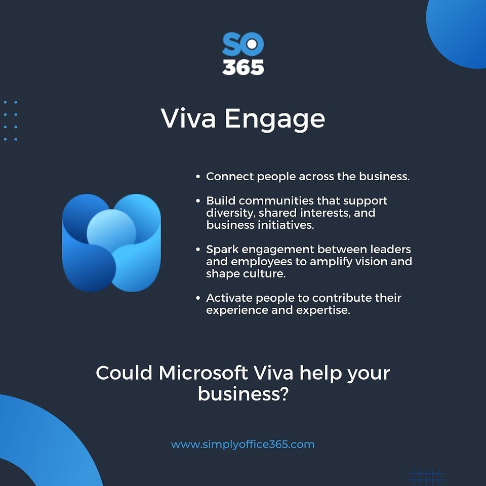 The benefits of Viva Engage
