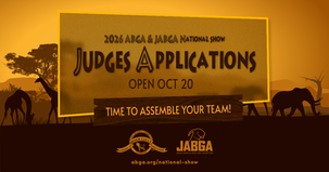 Announcement: 2026 National Show Judges Applications