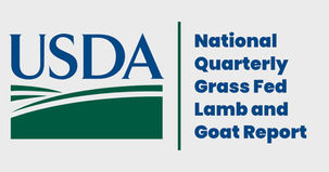 USDA Quarterly Grass Fed Lamb and Goat Report