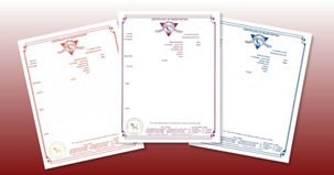 Certificate Colors & Herd Books