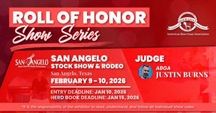 Roll of Honor: San Angelo Stock Show and Rodeo
