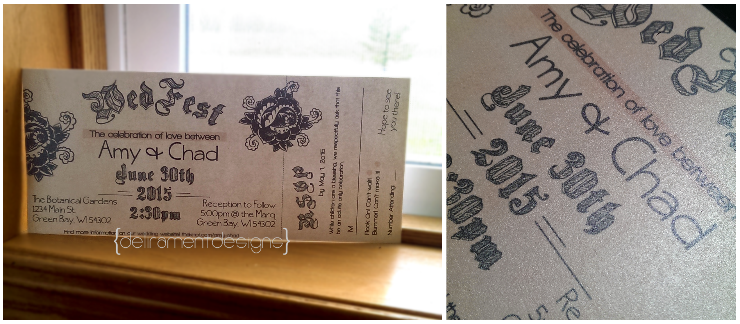 Ticket Style Set