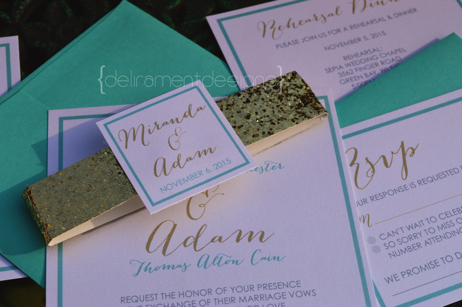 Pocketfold Invitation Set