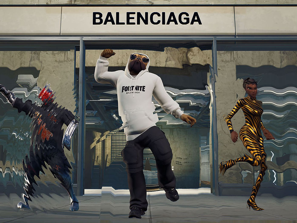 Balenciaga x Fortnite
