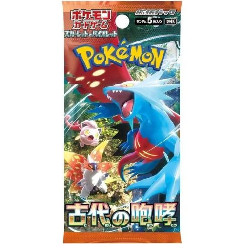 [JP] Pokemon Ancient Roar Booster Pack - SV4K