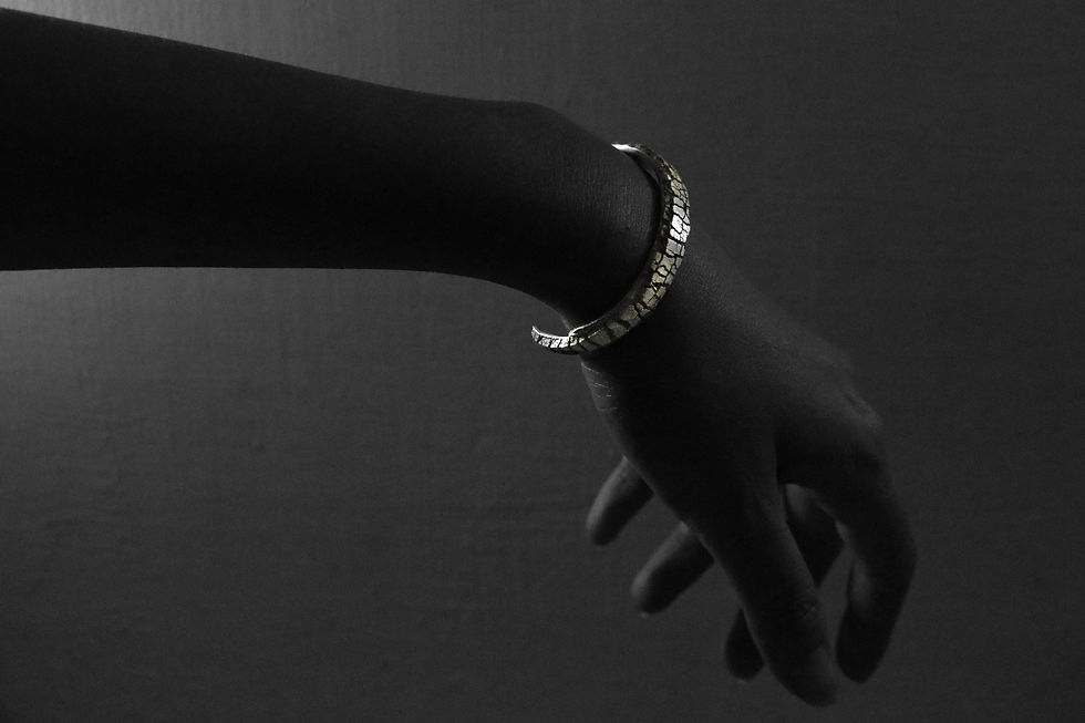 Thumbnail: Crackle Bangle #4