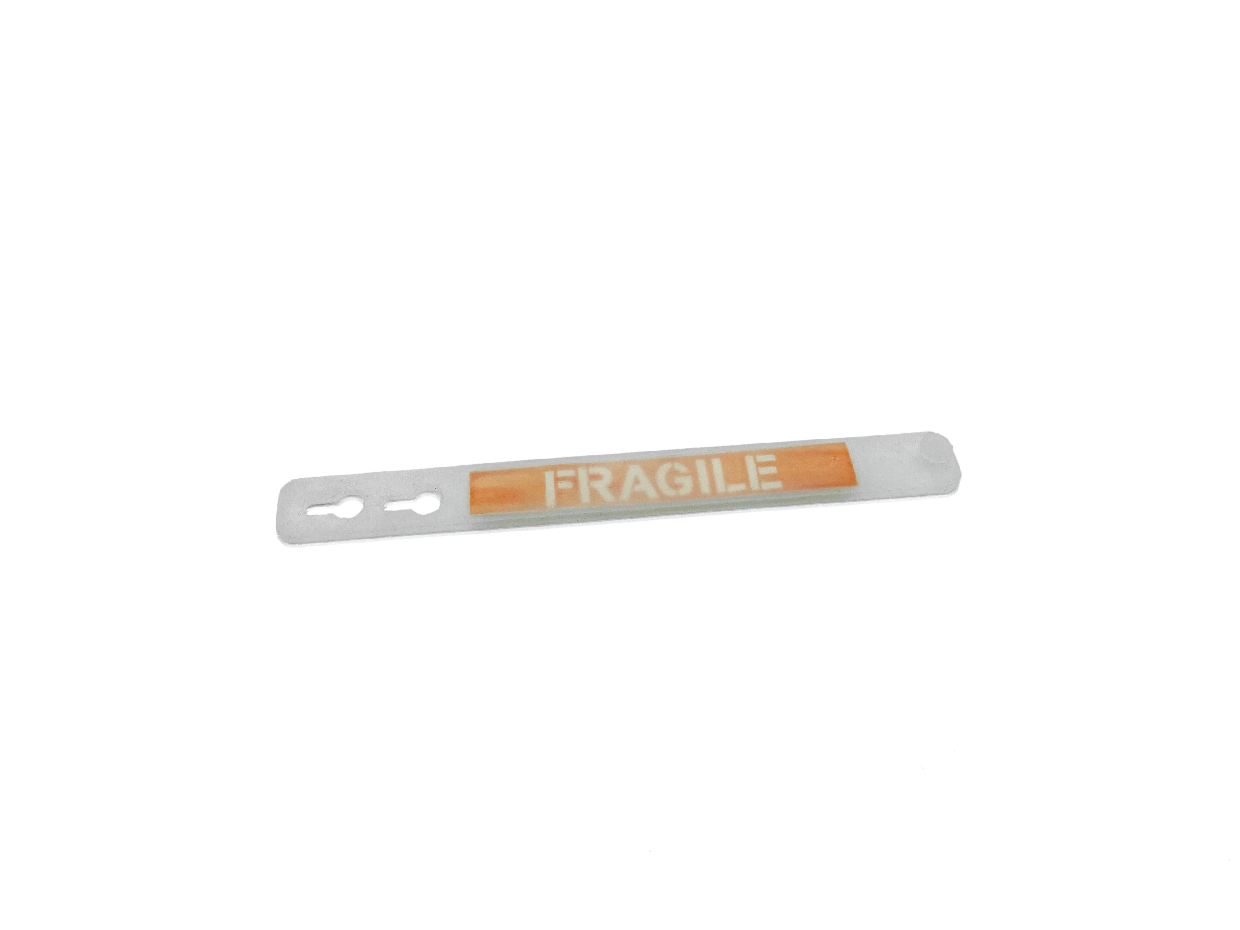 Risk of Fracture - Fragile in orange (Bracelet)